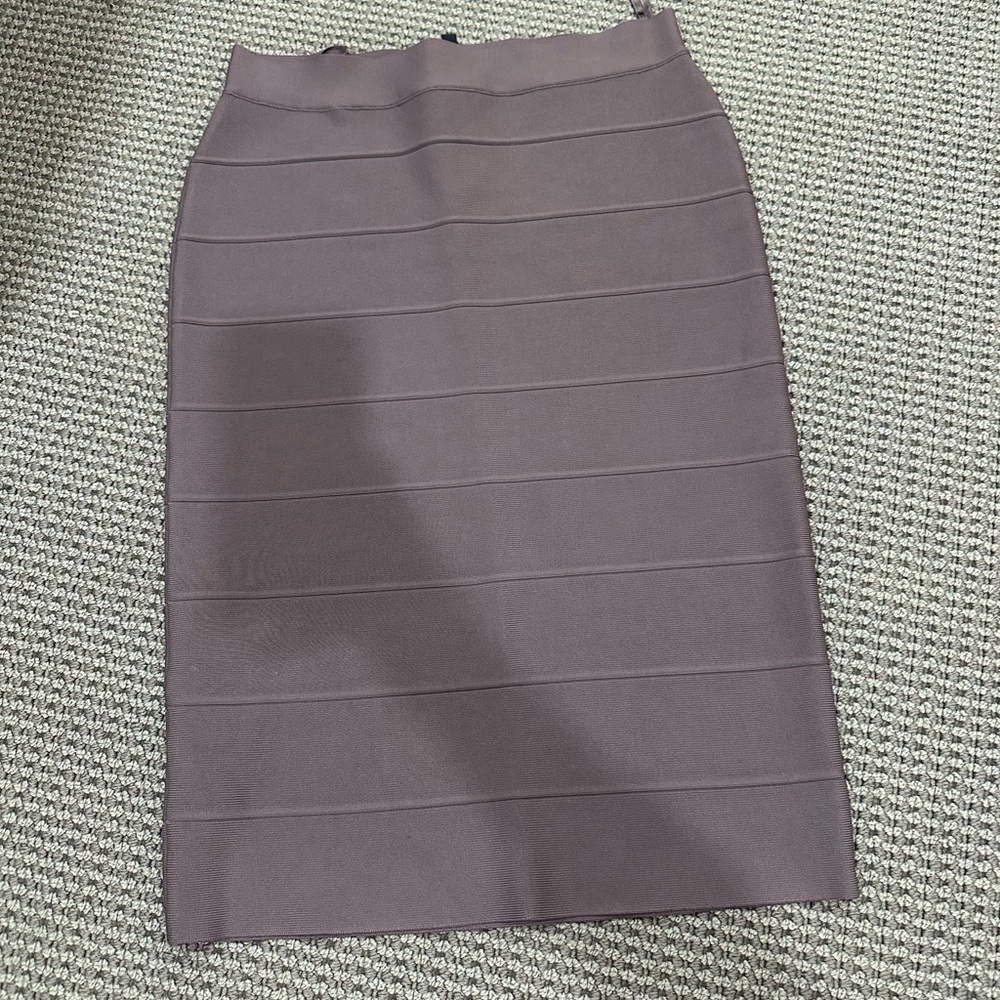BCBGMaxAzria Bandage Ribbed Pencil Skirt Work